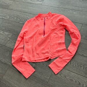 Lululemon 1/2 Zip Crop